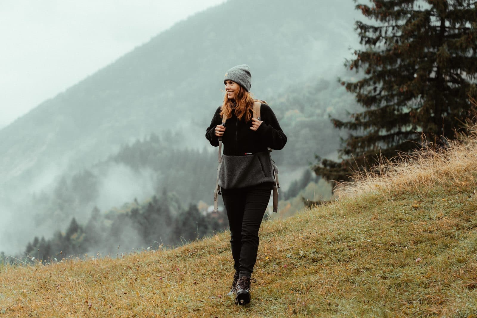 Jenny Ueberberg beim Wandern